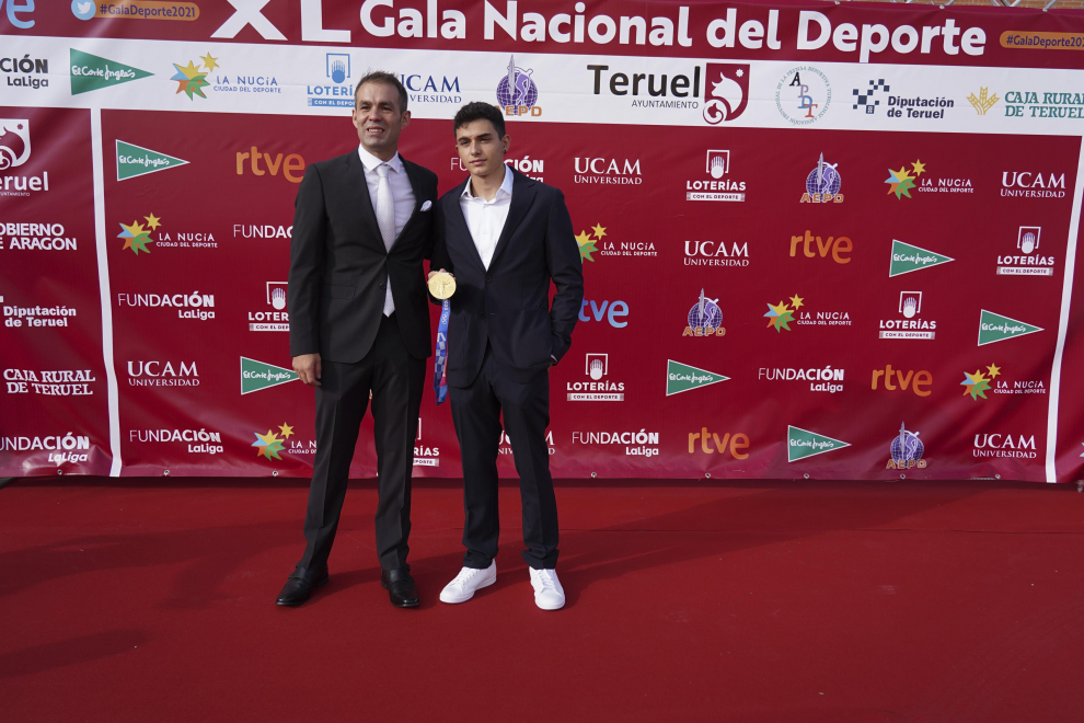 gala Nacional del deporte celebrada en Teruel. foto Antonio Garcia/bykofoto. 20/09/21[[[FOTOGRAFOS]]]