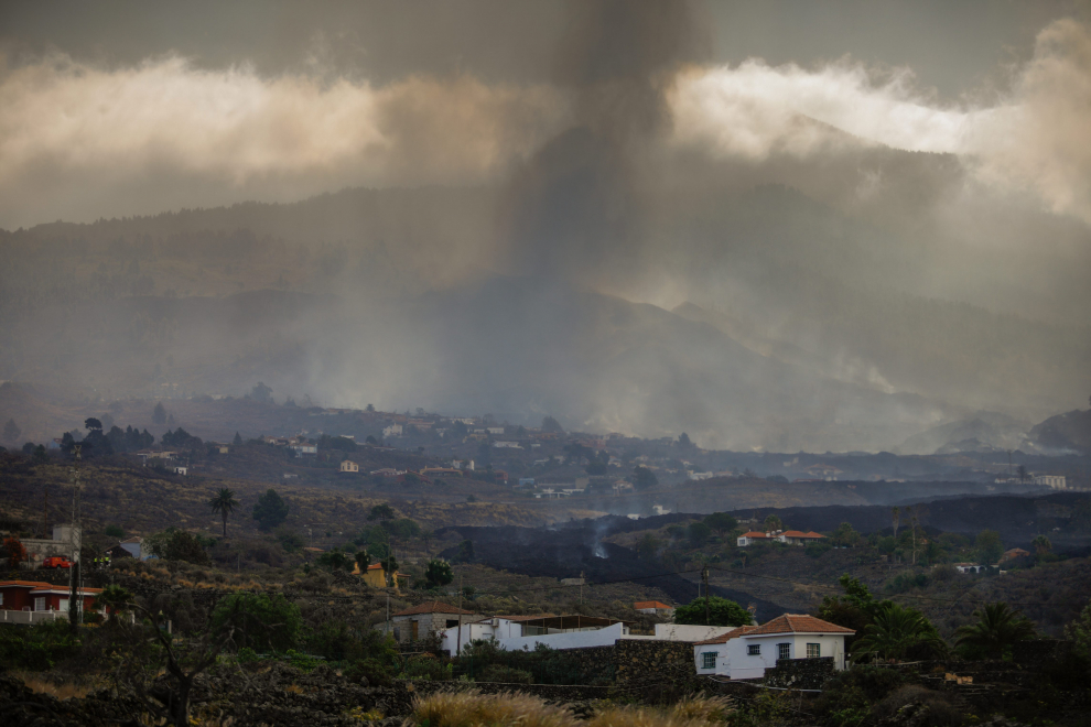 Desalojo de Todoque por el volcán de La Palma