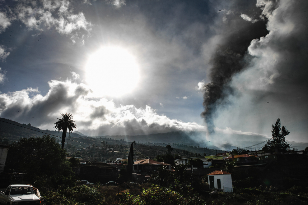 Desalojo de Todoque por el volcán de La Palma
