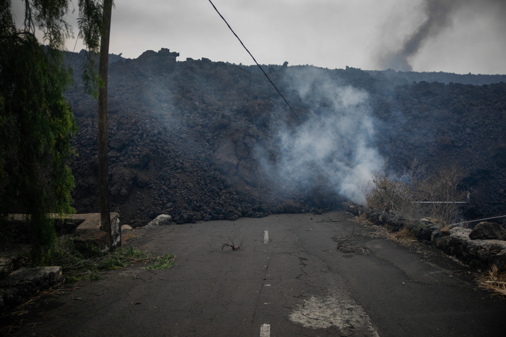 Desalojo de Todoque por el volcán de La Palma