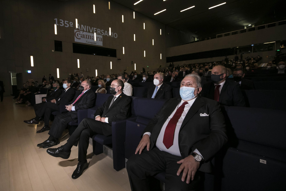 Celebración de los 135 años de la Cámara de Comercio de Zaragoza