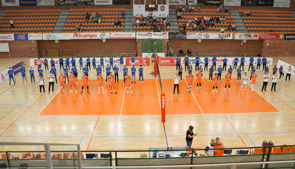 Presentación de los equipos del Club Voleibol Teruel