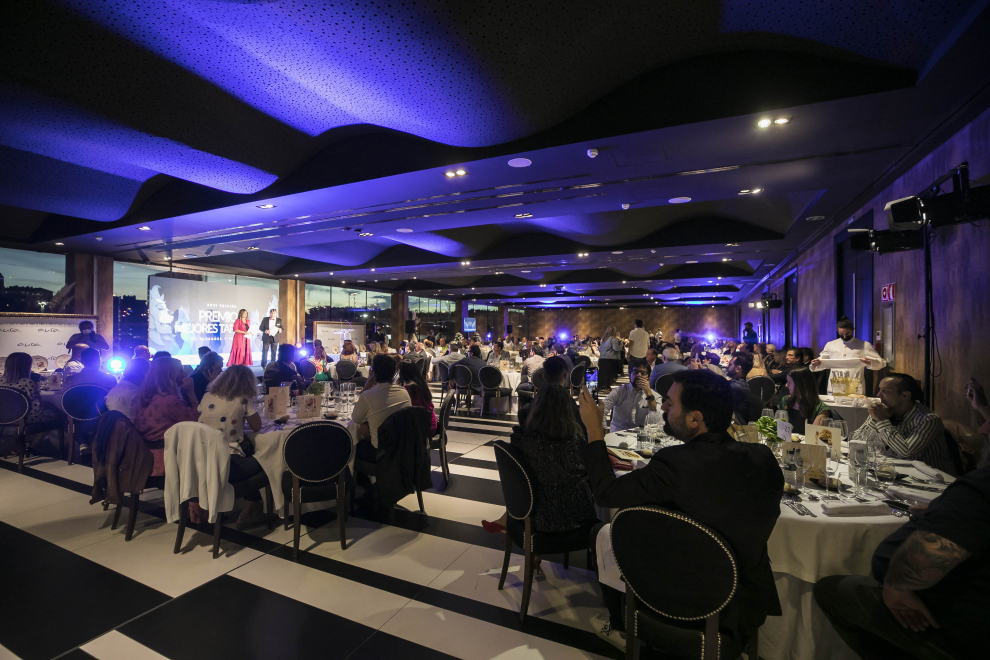Cultura. Restaurante Aura. Premios concurso de tapas de Zaragoza / 27-09-2021 / FOTO: GUILLERMO MESTRE
