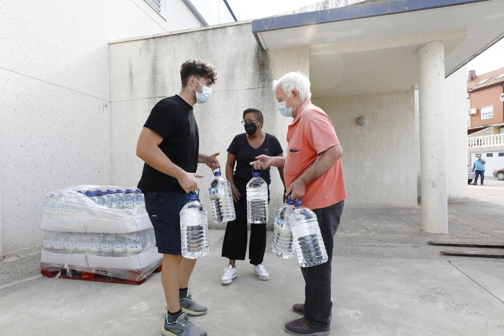 Con brote de gastroenteritis y sin agua en Villafranca de Ebro