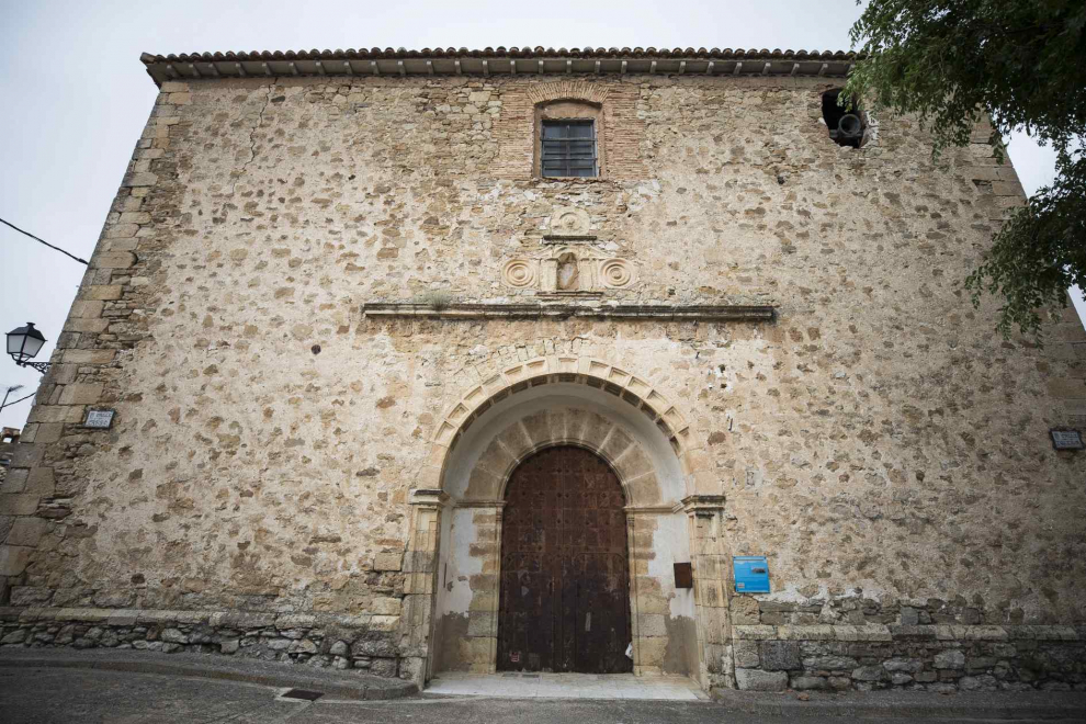 Parroquia de San Pedro Apóstol de Moscardón, pueblo de Teruel