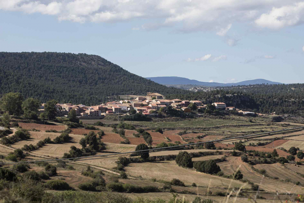 Vistas Moscardón, pueblo de Teruel