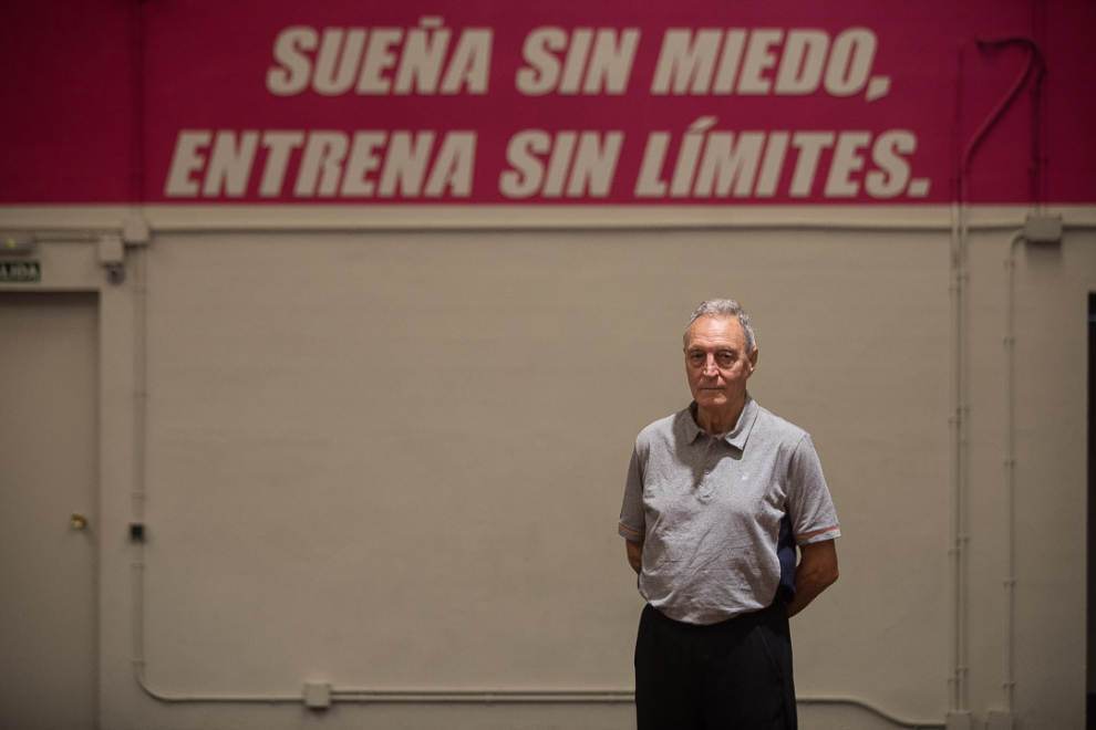 José Luis Ereña en las instalaciones de The Factory Basket Lab