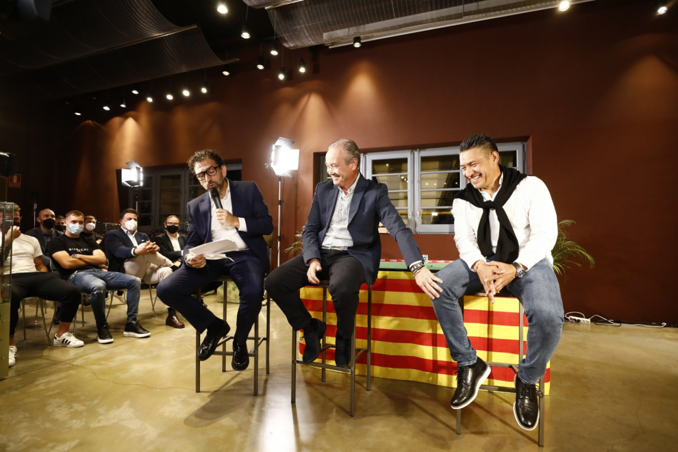 El derbi aragonés entre Real Zaragoza y SD Huesca se juega a las chapas en el Espacio Ambar