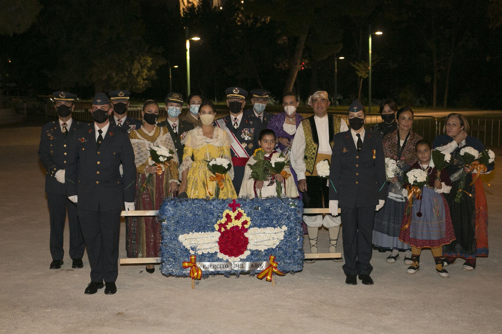 Grupos de la Ofrenda del Pilar 2021. Grupo Ejercito del Aire