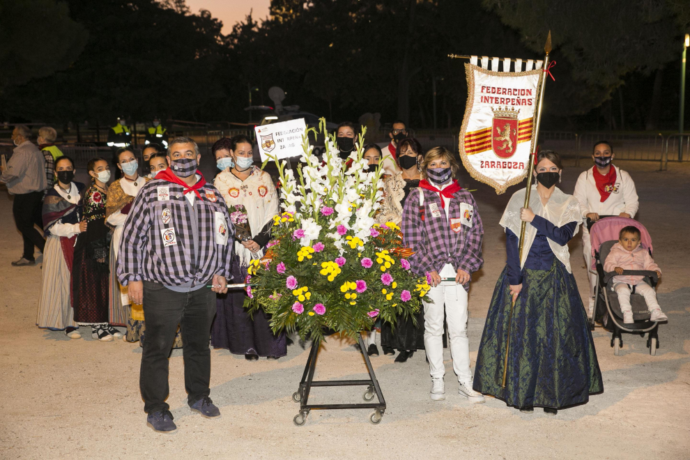 Grupos de la Ofrenda del Pilar 2021. Grupo Interpeñas La Murga