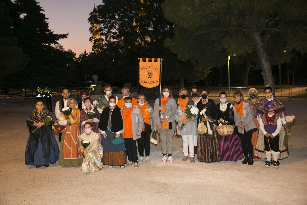 Grupos de la Ofrenda del Pilar 2021. Grupo Peña El Tonel
