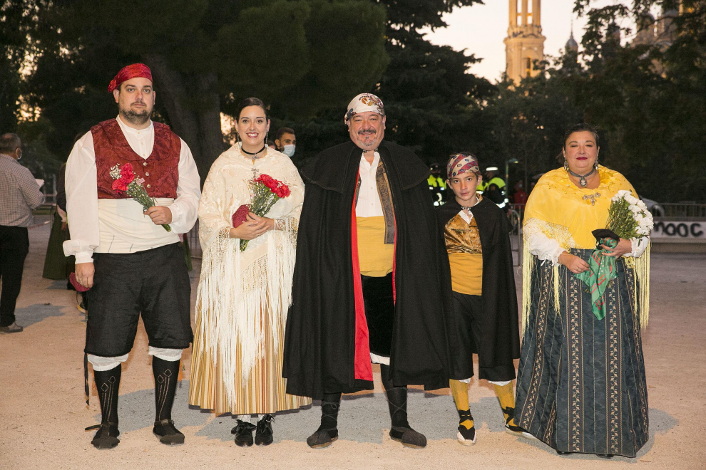 Grupos de la Ofrenda del Pilar 2021. Grupo Peña Los 5000