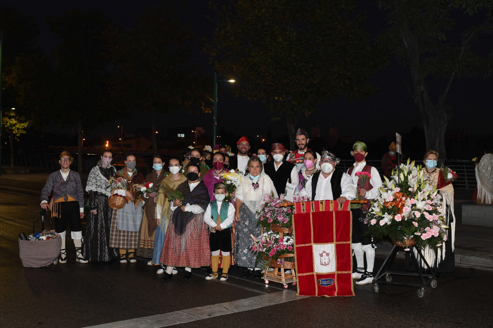 Grupos de la Ofrenda del Pilar 2021. Grupo Uncastillo