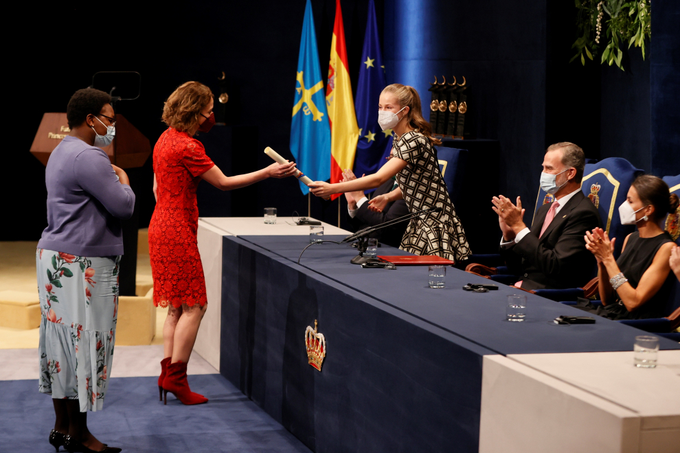 Ceremonia de entrega de los Premios Princesa de Asturias 2021