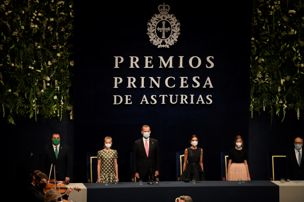 Ceremonia de entrega de los Premios Princesa de Asturias 2021