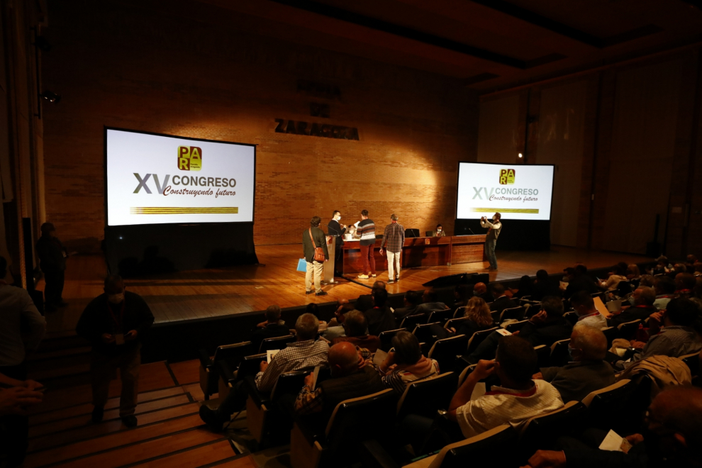 Los compromisarios deciden en el XV Congreso del Partido Aragonés quién ejercerá el liderazgo