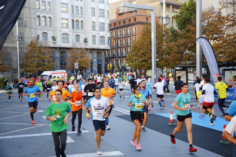 El maratón de Zaragoza 2021, en imágenes