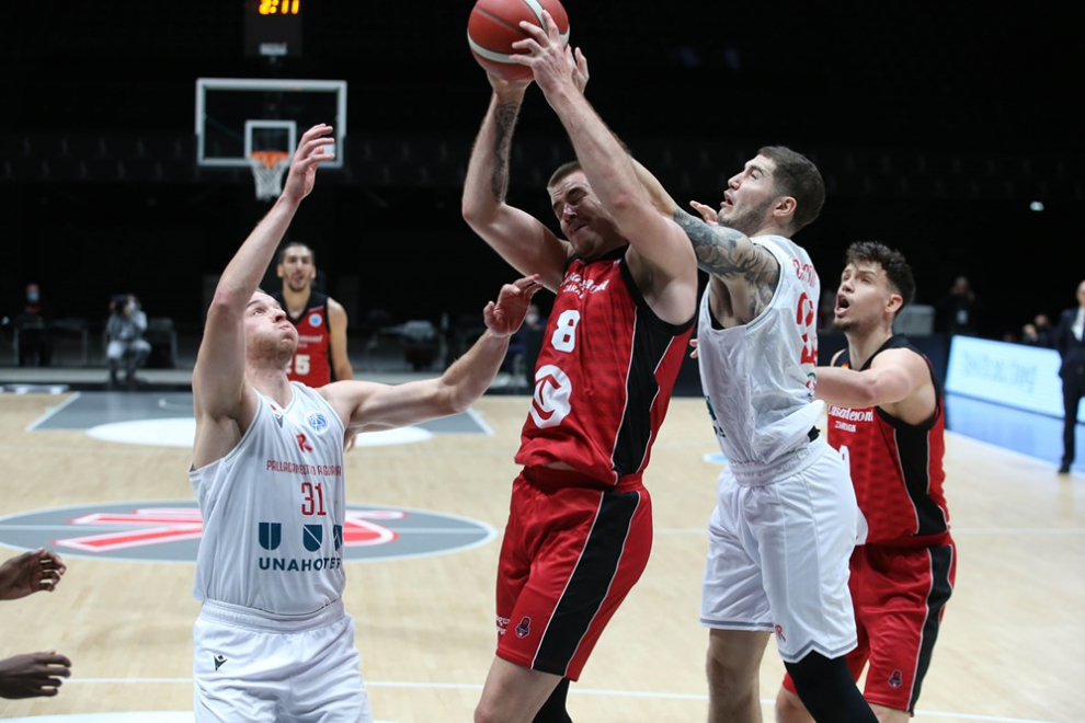 Foto del partido Reggio Emilia-Casademont Zaragoza, FIBA Europe Cup