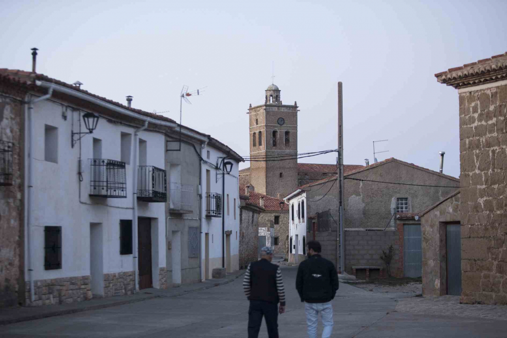 Vistas del pueblo de Jabaloyas (Teruel)