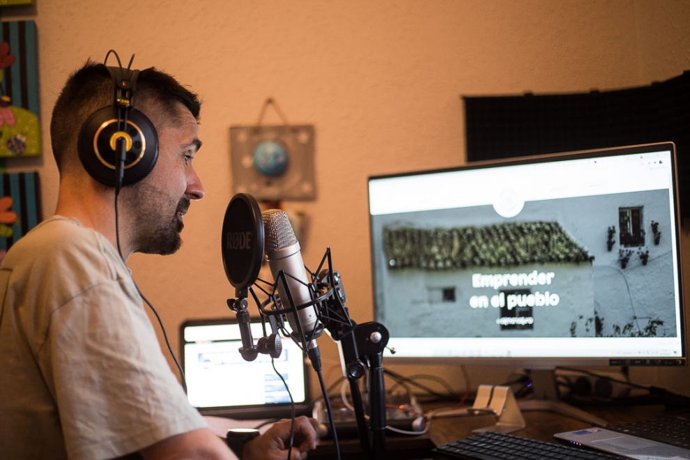 Pablo Franco, autor del podcast y blog 'Emprender en el pueblo'
