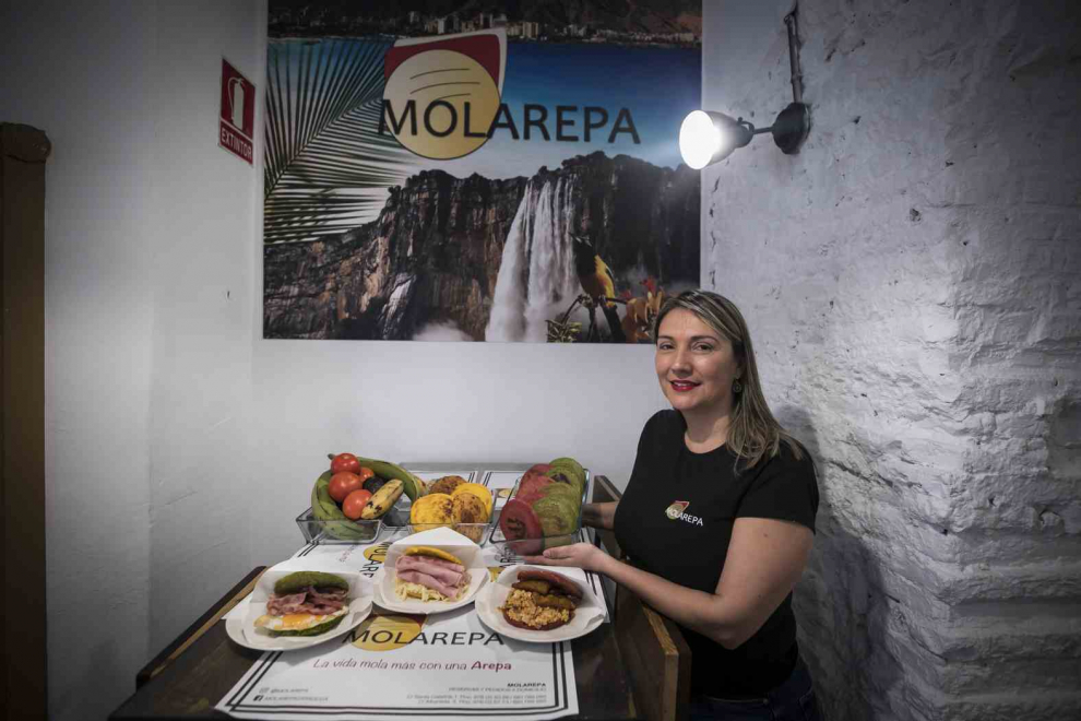 Restaurante venezolano Molarepa, en Zaragoza