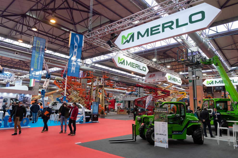 Inauguración del Salón Internacional de Maquinaria de Obras Públicas, Construcciones y Minería, Smopyc, en Feria de Zaragoza.