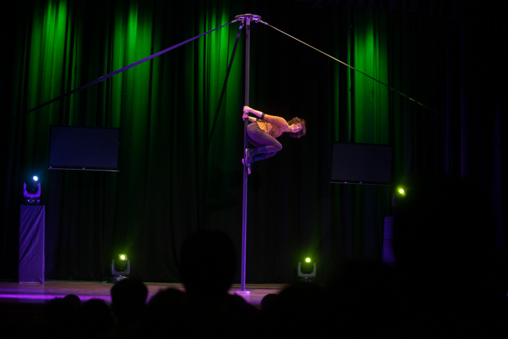 PREMIOS DE CIRCO ARAGONES EN EL CC SANCHEZ PUNTER DE ZARAGOZA / 20-11-2021 / FOTOS: FRANCISCO JIMENEZ[[[FOTOGRAFOS]]]