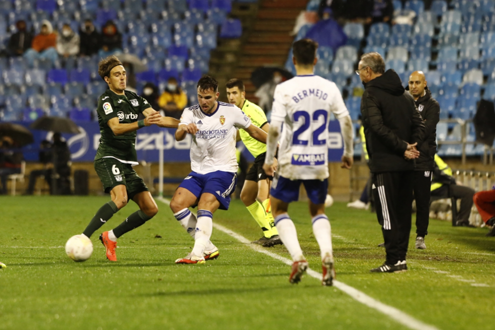 Foto del partido Real Zaragoza-Leganés, de la 17ª jornada de Segunda División, en La Romareda