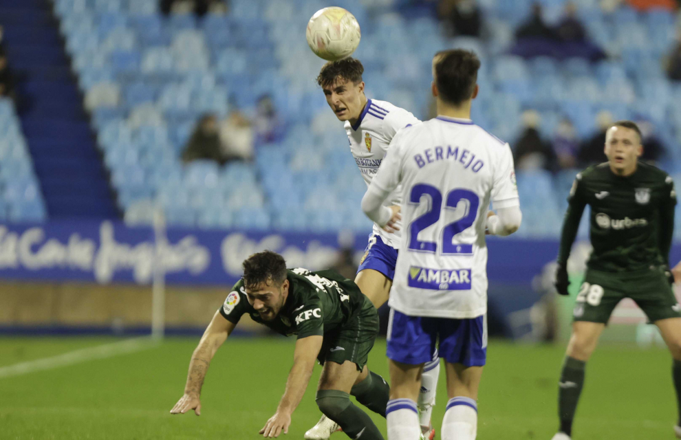 Foto del partido Real Zaragoza-Leganés, de la 17ª jornada de Segunda División, en La Romareda
