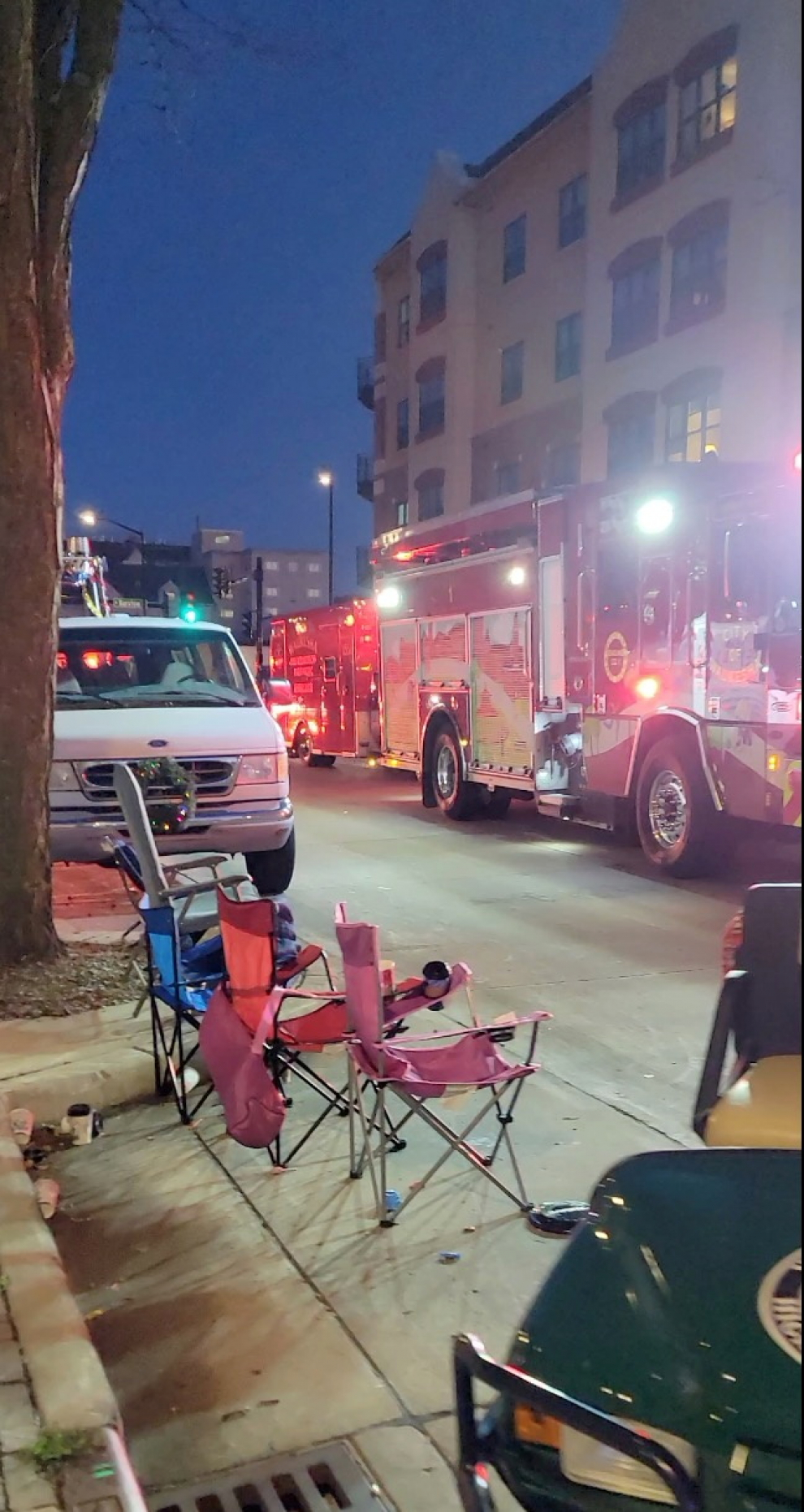 Atropello en un desfile navideño en Wisconsin Imágenes