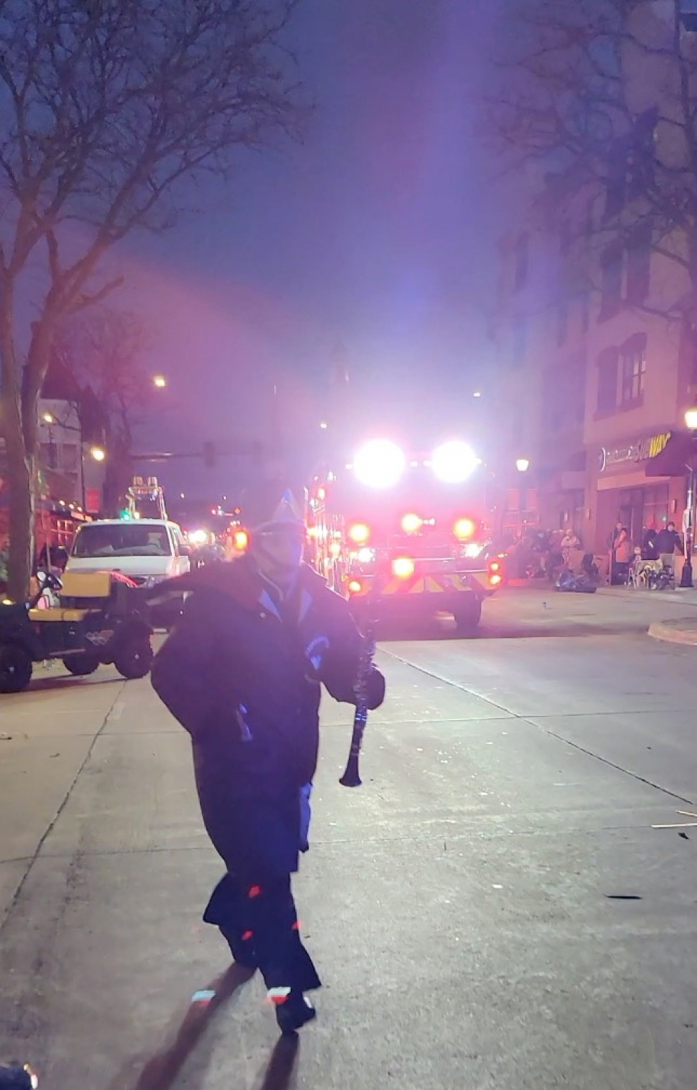 Atropello en un desfile navideño en Wisconsin Imágenes