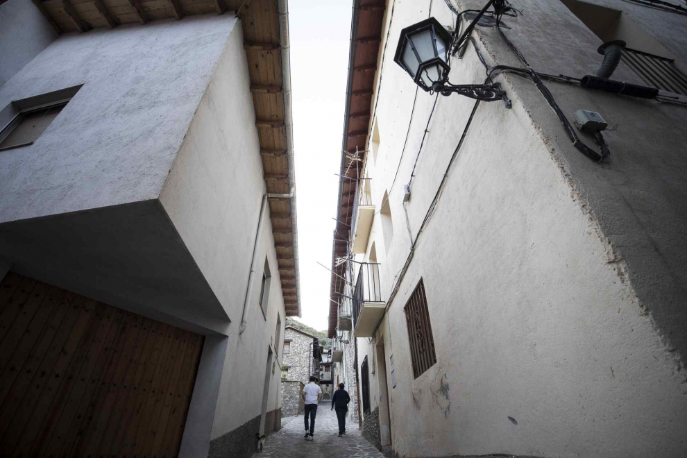 Una calle de Sopeira (Huesca)