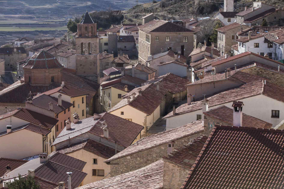 Vista de Allepuz (Teruel)
