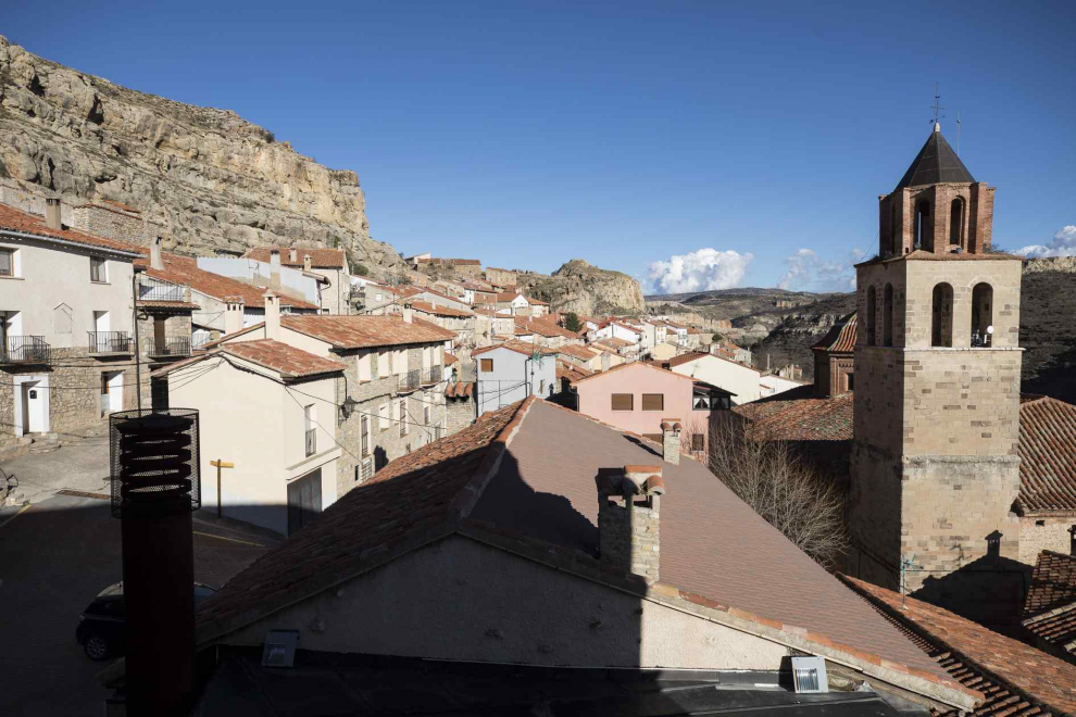 Vista de Allepuz (Teruel)
