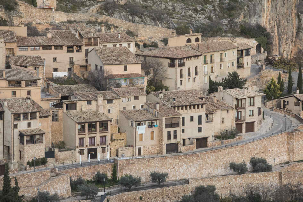 Vista de Alquézar (Huesca)
