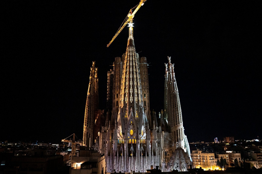 La Sagrada Familia estrena una nueva torre