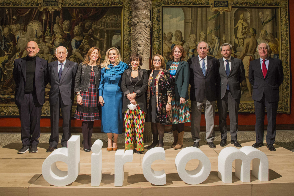 Entrega del premio de la Asociación de Directivos de Comunicación (Dircom) de Aragón