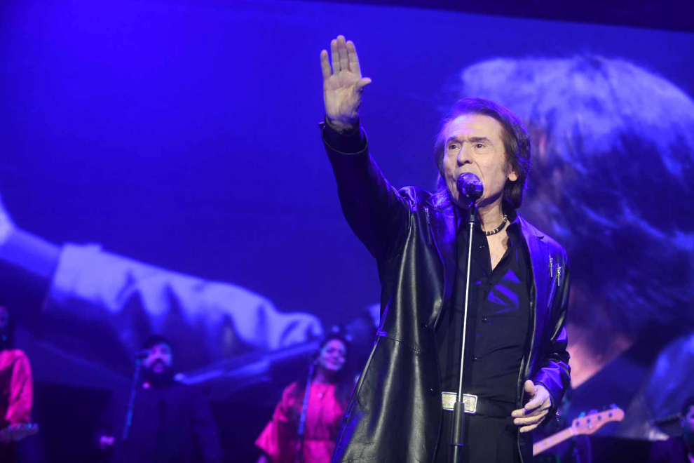 Concierto de Raphael en el pabellón Príncipe Felipe de Zaragoza
