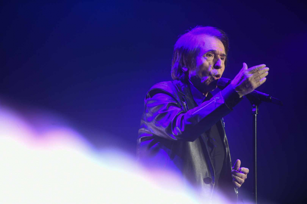 Concierto de Raphael en el pabellón Príncipe Felipe de Zaragoza