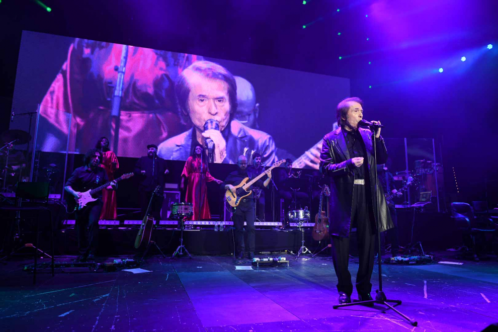 Concierto de Raphael en el pabellón Príncipe Felipe de Zaragoza
