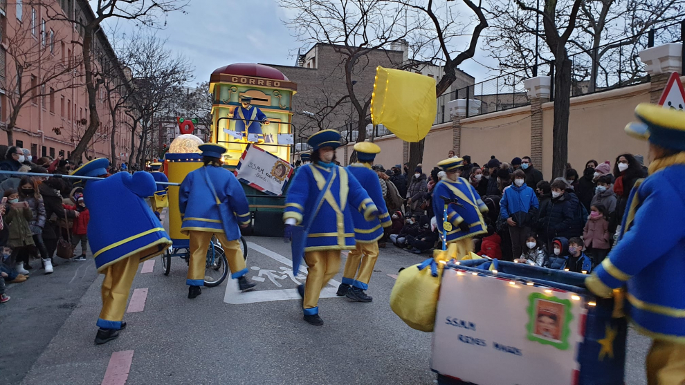 Foto de la cabalgata de los Reyes Magos de Zaragoza