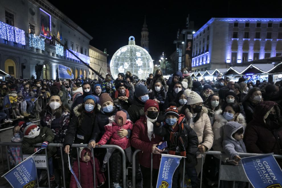 Foto de la cabalgata de los Reyes Magos de Zaragoza