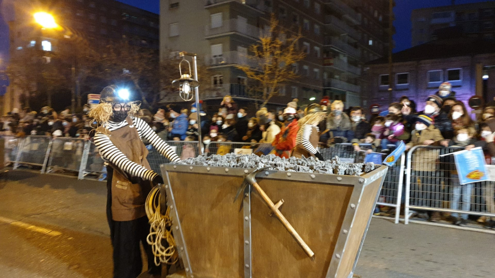 Foto de la cabalgata de los Reyes Magos de Zaragoza