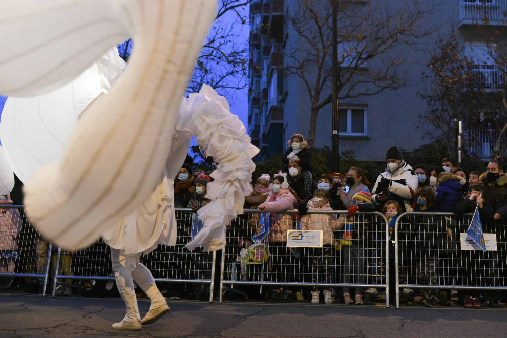 Foto de la cabalgata de los Reyes Magos de Zaragoza