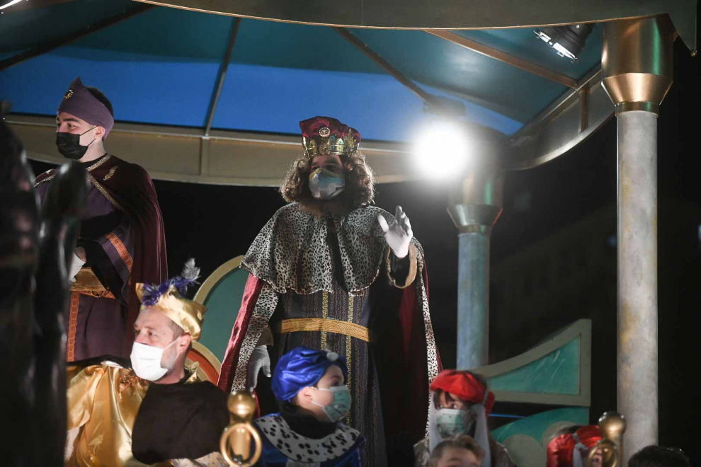 Foto de la cabalgata de los Reyes Magos de Zaragoza