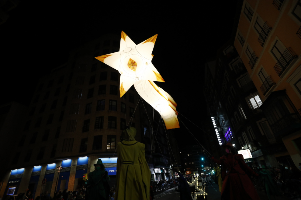 Foto de la cabalgata de los Reyes Magos de Zaragoza
