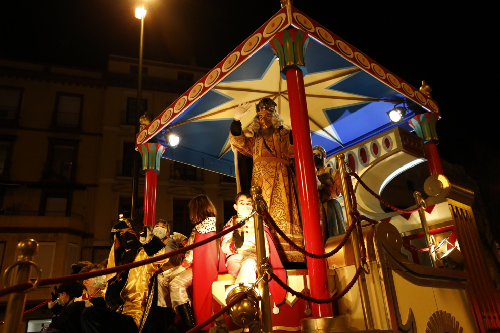 Foto de la cabalgata de los Reyes Magos de Zaragoza