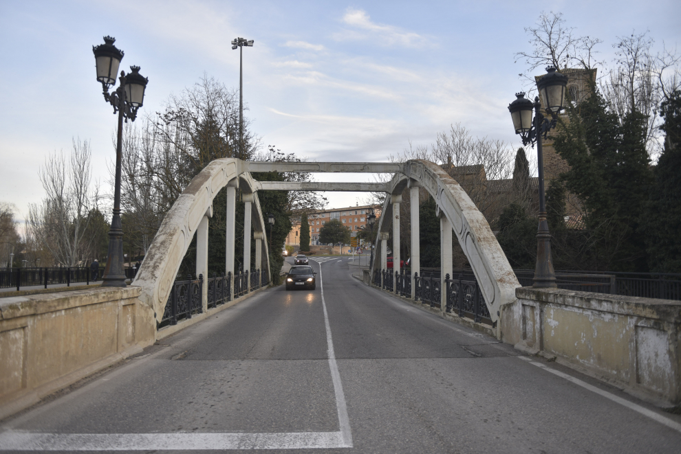 El puente de San Miguel de Huesca recuperará su lustre.