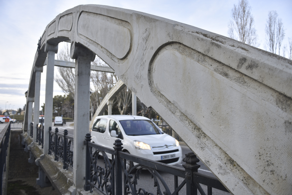 El puente de San Miguel de Huesca recuperará su lustre.