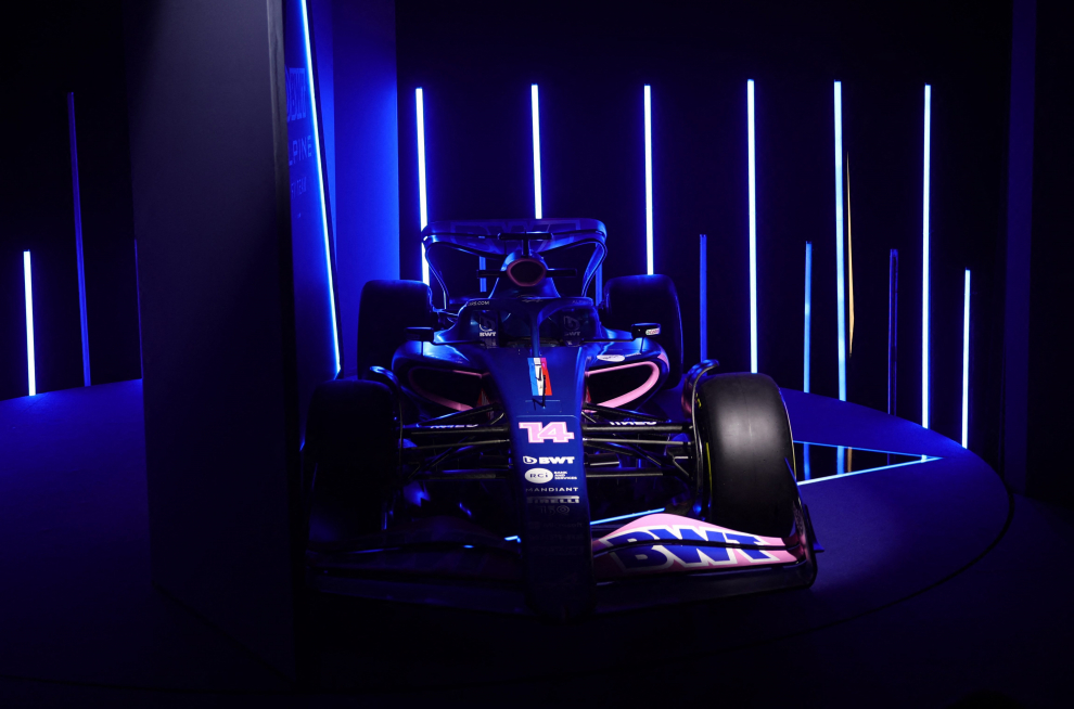 El nuevo Alpine A522 que conducirá Fernando Alonso